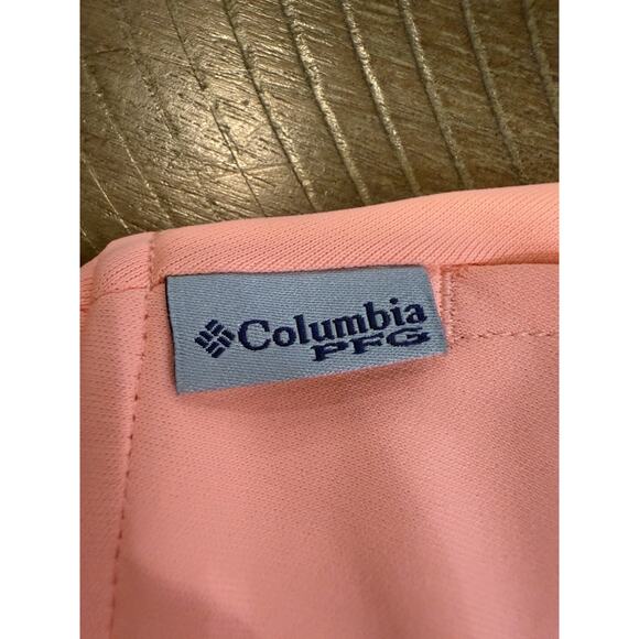 Columbia PFG Orange Total Dress Built In Shorts UPF 50 Cross Back Size Medium - Picture 7 of 16